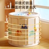 泡澡桶大人折叠泡浴桶洗澡桶儿童浴缸盆成人家用冬天全身可坐浴桶