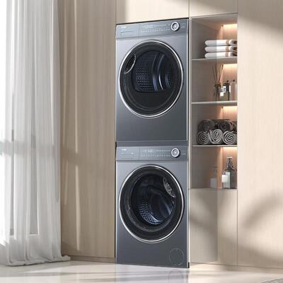 海.尔BD376+176XS洗烘套装10公斤双擎热泵直驱精华洗滚筒洗衣机