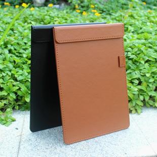 皮革文件夹书写板A4 B5 A5A6夹纸写字垫板夹签约夹酒店菜单夹定制