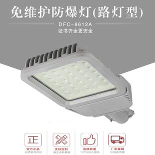 IP66LED防爆路灯头50W60W80W100W120W灯杆60管径户外投光灯防水