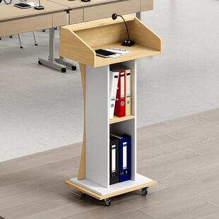 演讲台言台讲台迎咨宾接待主台客台发会议室报CXB告厅可移动讲桌