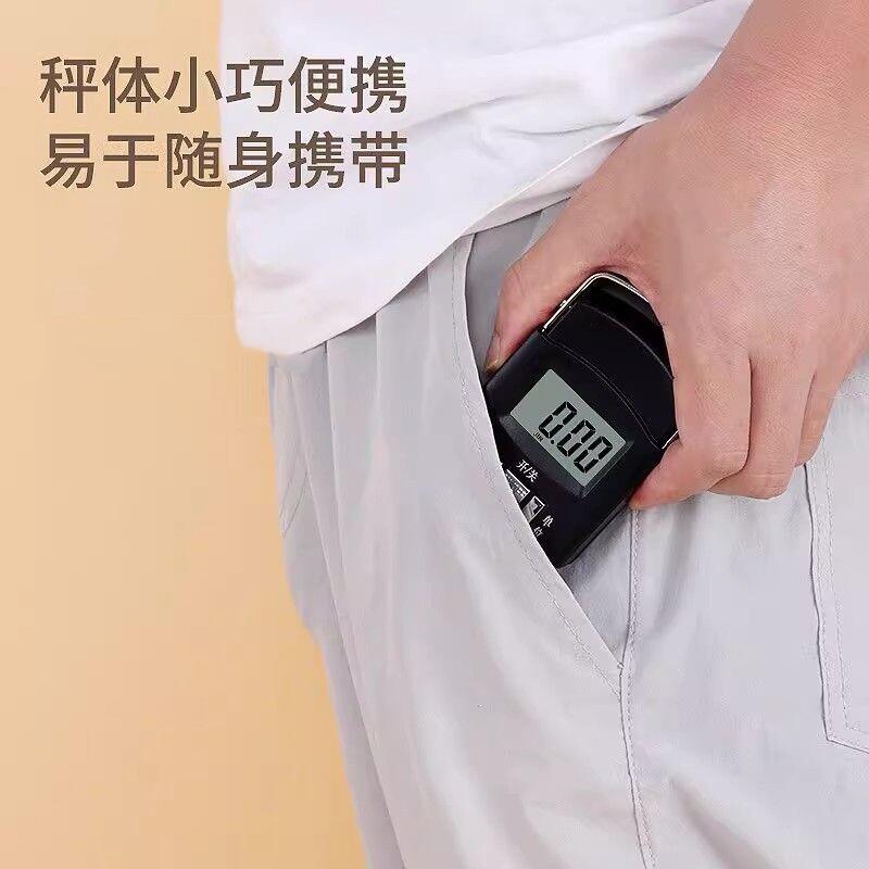 手提电子秤高精度精准电子称手提秤弹簧秤家用便携式小型称重器