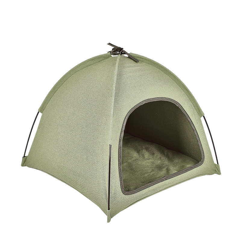 简约户外露营宠物帐篷四季通用室内猫窝可折叠便携式猫咪帐篷
