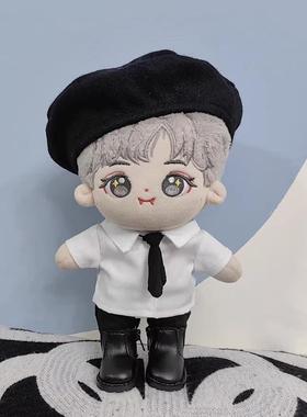 娃衣10cm20cm公仔贝雷帽画家帽香港mirror同款姜濤KEUNG TO帽子