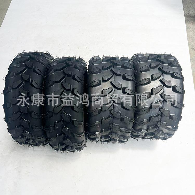 卡丁车配件四轮沙滩车21X7-8后20X9.50-8寸真空托花越野加厚轮胎