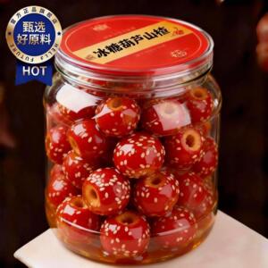 胖超市东来老北京冰糖葫芦冻干山楂空心整颗无核解馋零食休闲小吃