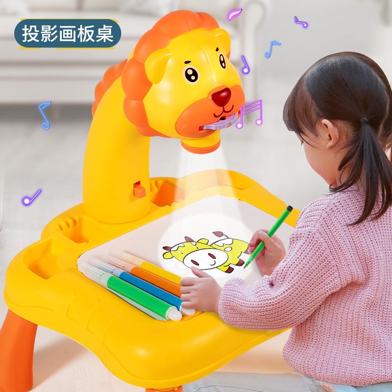 女童儿童画画套装绘画工具公主图画本幼儿园涂色水画本绘本小女孩