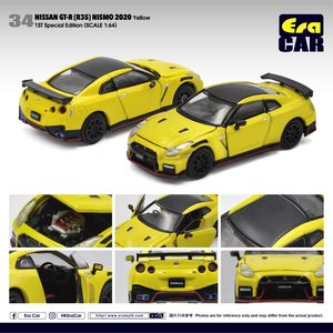 正品ERA 1/64 Nissan GT-R警车跑车微缩小玩具男合金汽车模型