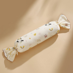 婴儿抱枕新生儿糖果侧睡枕防吐奶宝宝防惊跳安抚圆柱靠枕可拆洗