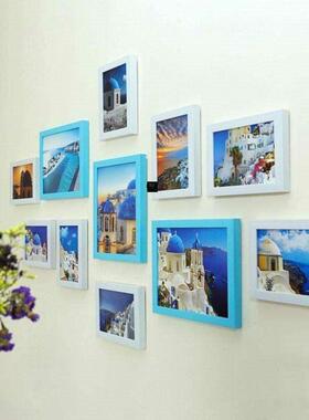 11pcs/Lot Wooden Multi Photo Frame Picture Frames Wall Hang
