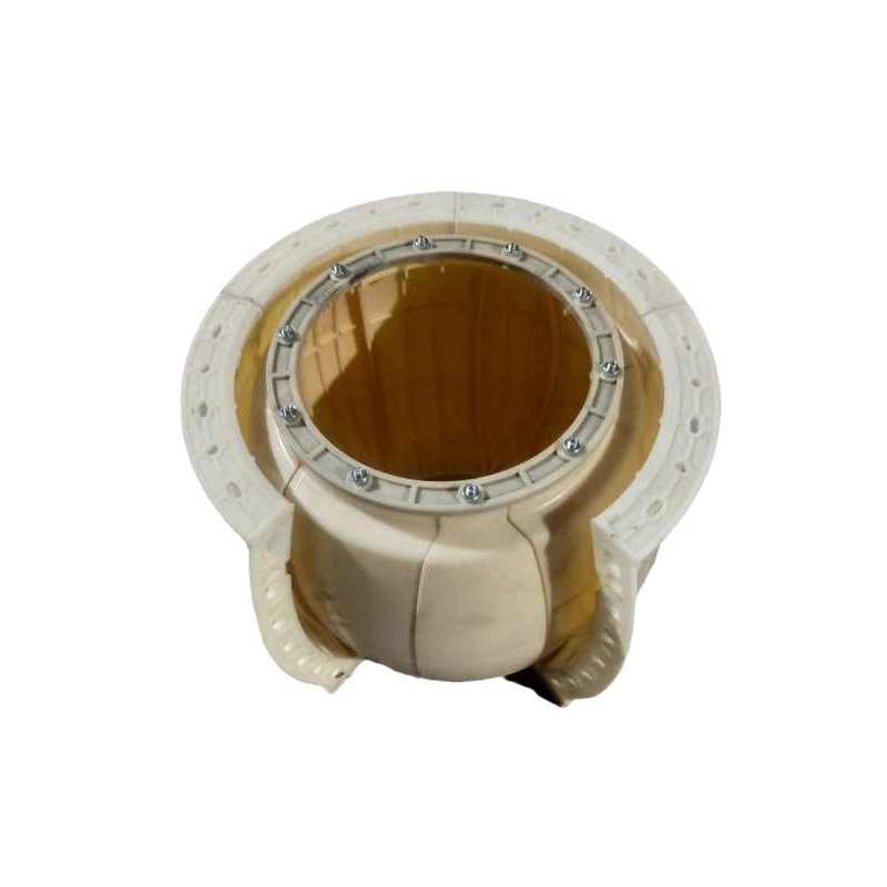 园林景观庭院仿木桶花盆模具水泥制品欧式建筑装饰塑料建材模板厂