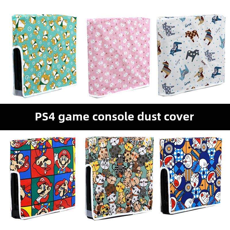 适用于Ps4 Pro防尘盖索尼超薄游戏机盖索尼新版本Ps5防尘盖卡通版