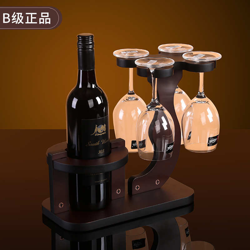 酒神牌兰花草酒架红酒实木创意欧式酒架欧式葡萄酒酒架木质红酒架