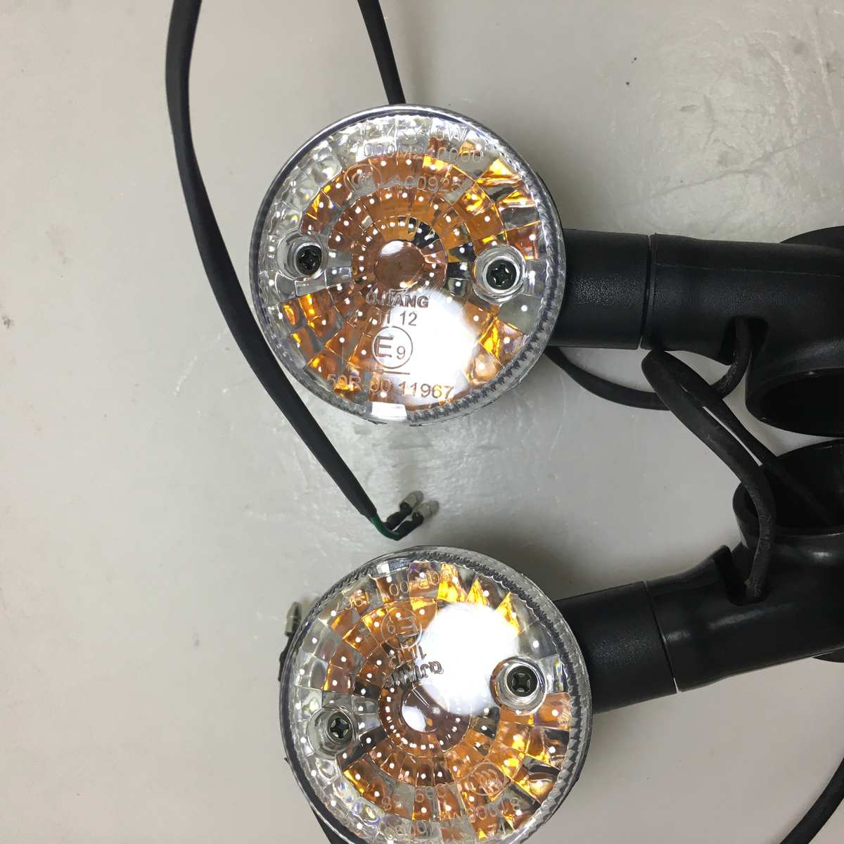 原厂QJMOTOR摩托车配件QJ250-9逸250转向灯转弯灯方向灯指示灯