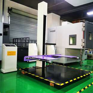 批发单臂跌落机 包装箱棱角面自由落体跌落试验台产品硬度测试机