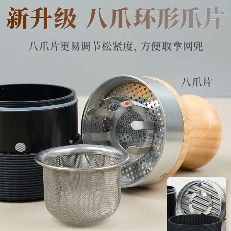 珍珠灸罐能量砭石艾灸罐艾炙器具推拿按摩八爪美容院专用禅香灸