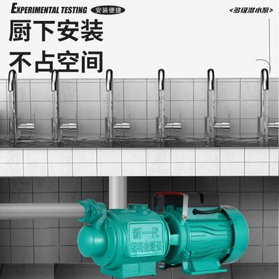 抽水机家用20V扬程来自2吸UHC泵全自动增高压泵电动螺杆泵自水抽