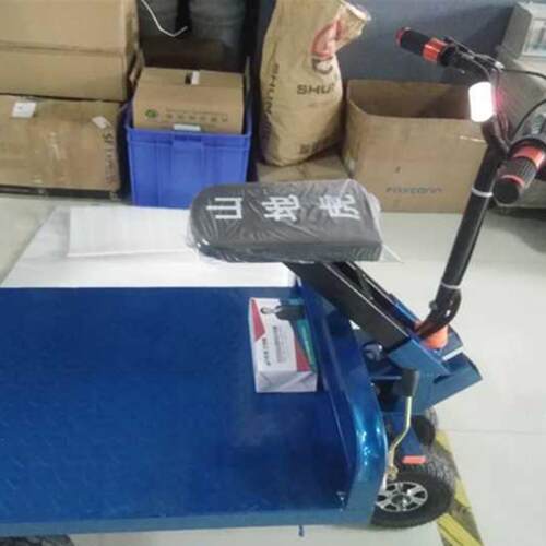 动手推车水泥砂石用平电板980车小型装车物间料搬运车