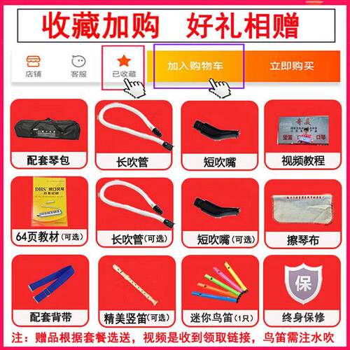 正品DHS口琴3键2键小学生专用儿风童专业演奏初学者7吹管乐3器口