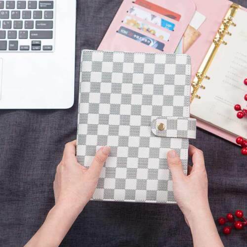 A5 notebook loose-leaf notebook high-grade leather cover pla