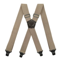 Зажим пластиковый Х-образный кукурузный узор-бежевый