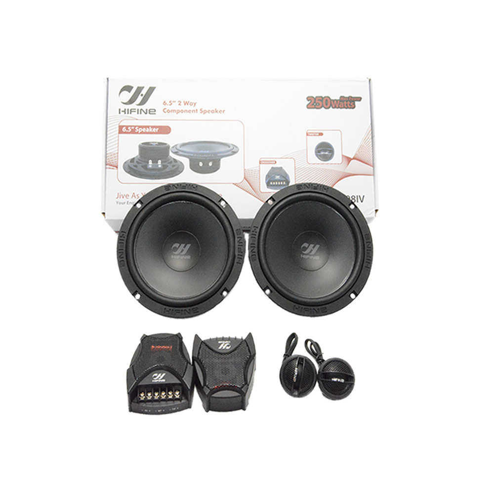 新款HIFI HI-6508 双路组合式套装汽车改装喇叭6/6.5寸 车载音