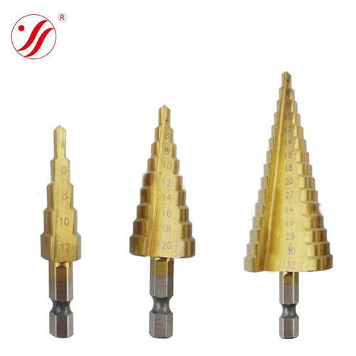 正宗高速钢6542/M2材质4-12/4-20/4-32直槽阶梯钻宝塔钻扩孔钻