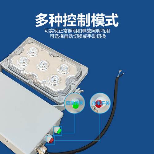 GA6D05-J固态应急N照明灯配电低房电站GAD605-J壁挂式照明灯FE917