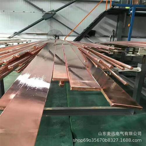 珠海 深圳现货镀铜扁钢40*4 铜覆钢扁钢50*5 镀铜接地棒18*2500