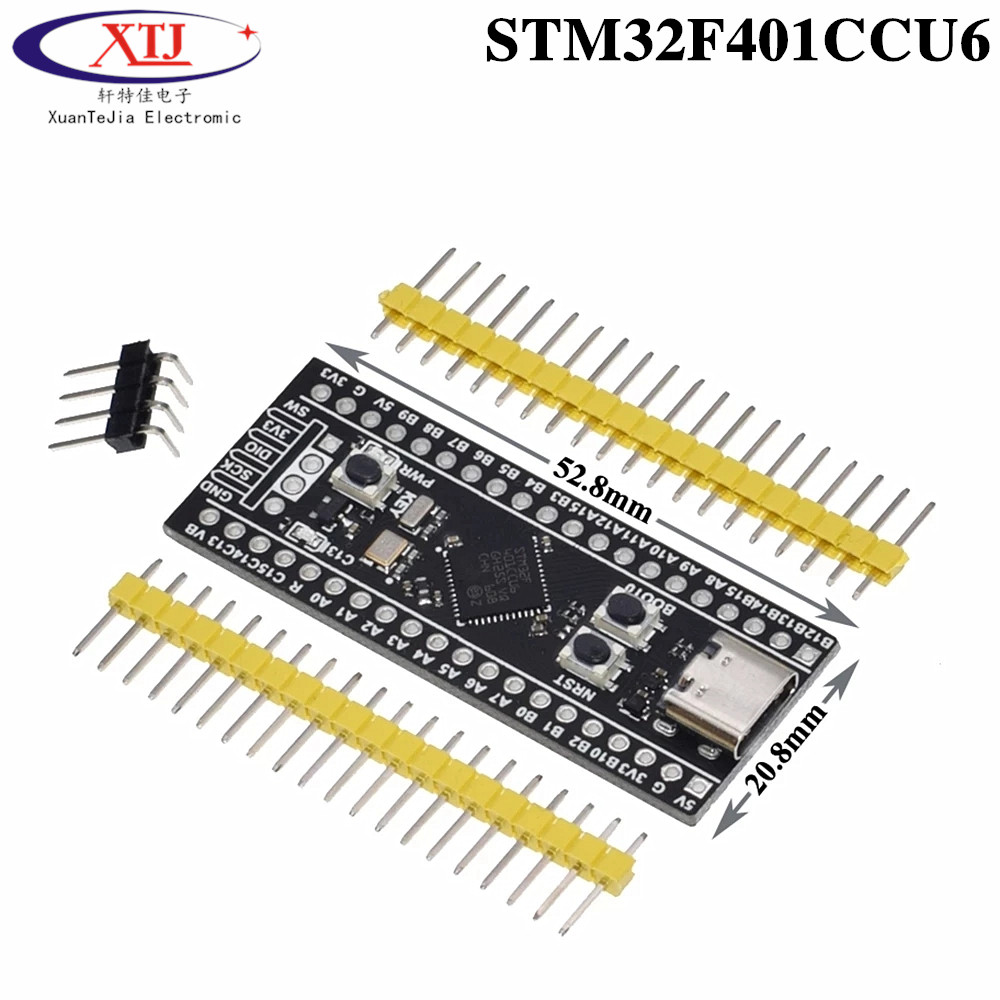 STM32F401 411开发板 STM32F401CCU6 32F4核心最小系统板 学习板