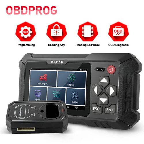 OBDPROG M501汽车钥匙编程器EEPROM 防盗密码阅读器OBDII欧洲版