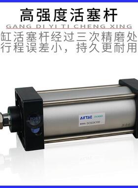 亚德客MA1L铝合金迷589你气缸小型气动大推力系列ML6/2型0/25A/32