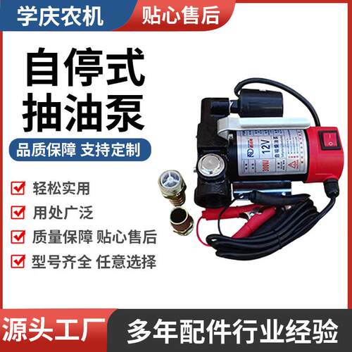 抽油泵现货 电动自吸抽油泵柴油泵直流抽油泵220V24V12V油泵