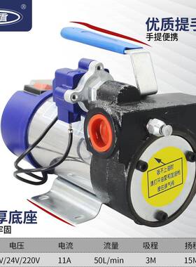 抽油抽泵电动自吸油KBN泵柴油泵直流2抽油泵2210V4V2V油泵抽油机