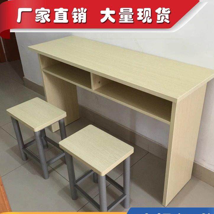 学生课桌椅培训桌辅导班桌单双人中小学生课桌椅学校补习班课桌椅