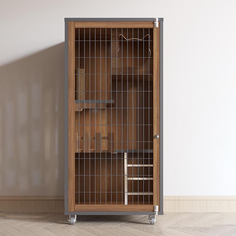 正品猫别家用墅实柜防水猫舍猫房超大空间猫窝大型豪华室内猫木笼