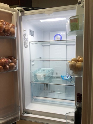 海尔bcd-349wdco风冷变频家用冰箱一周使用彻底爱上了吗