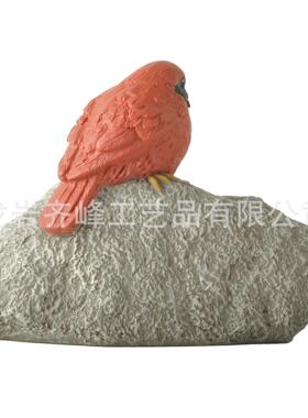 鸟类花园欢迎标志雕塑鸟类爱好者礼品