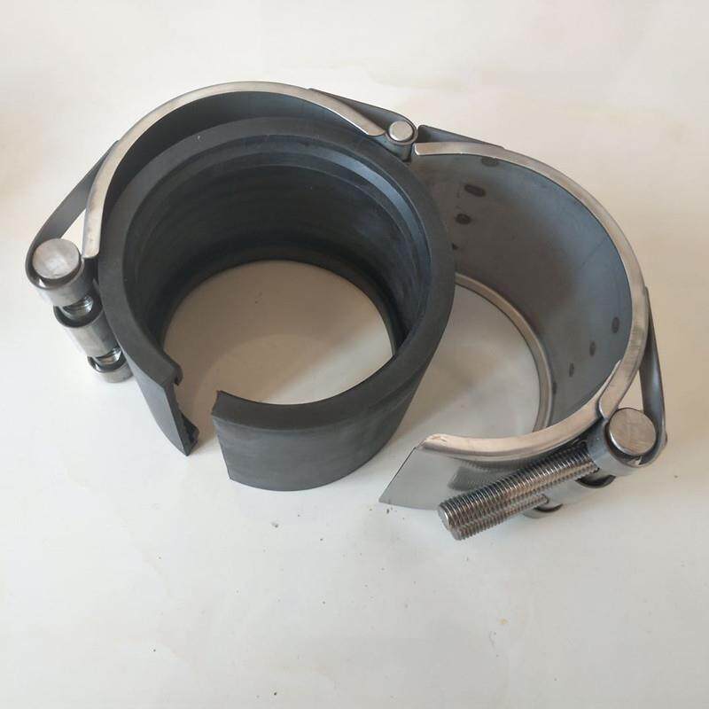 RCD双卡式管道修补器 304不锈钢管道快速修补器 哈夫节管道堵漏器
