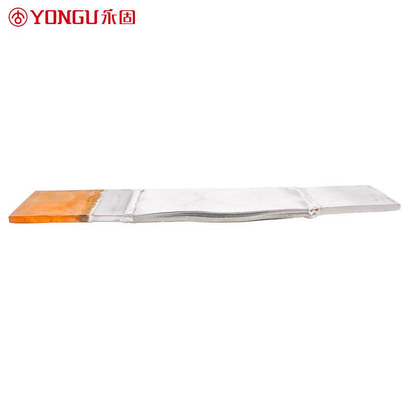 铜铝伸缩节MSS-5*50*6*80*8*100*10*120永固母线铜铝过渡软连接