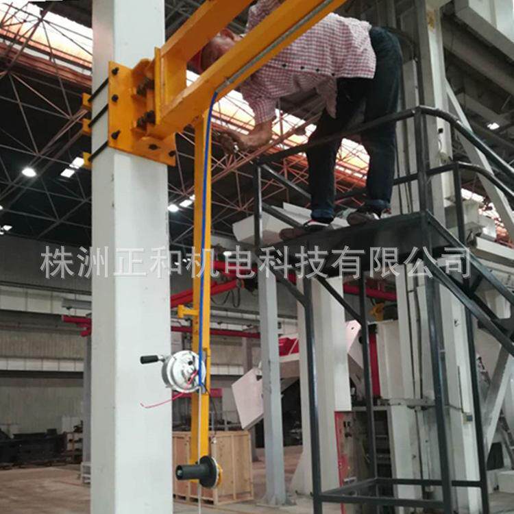 吸气罩焊烟吸气罩径烟气集成山东 株洲正和 焊机空间臂悬臂送丝机