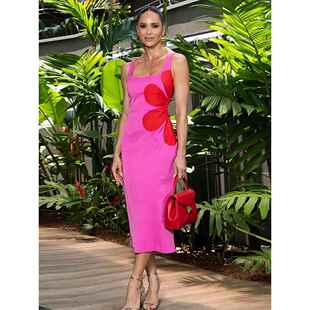 Classic Fashion x27;s 风花朵 Dress女士时尚 经典 Flower Women&