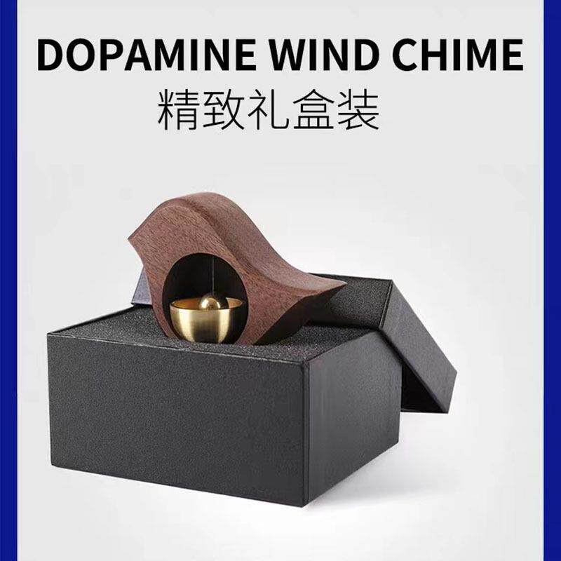 吸门式风铃日式进门提醒铃铛门挂开门门铃小鸟冰箱贴挂饰入户礼物