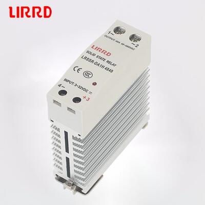 LIRRD利尔德LRSSR-DA1H单相散热一体固态继电器直流控制直流