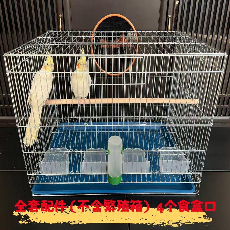 镀锌宠物笼子鹦鹉笼子鸟笼玄风小太阳专用繁殖镀锌笼子