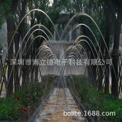 波光互动大型波光泉光亮景观设计安装公司玻光跳泉水景户外广场