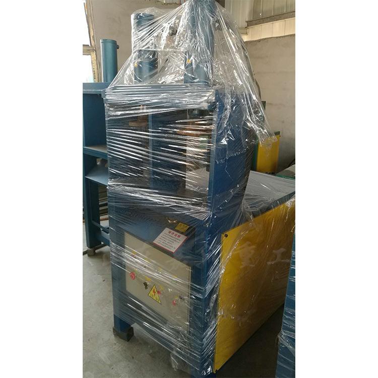 立式金属管冲孔机 护栏液压冲孔机 镀锌钢管开孔器