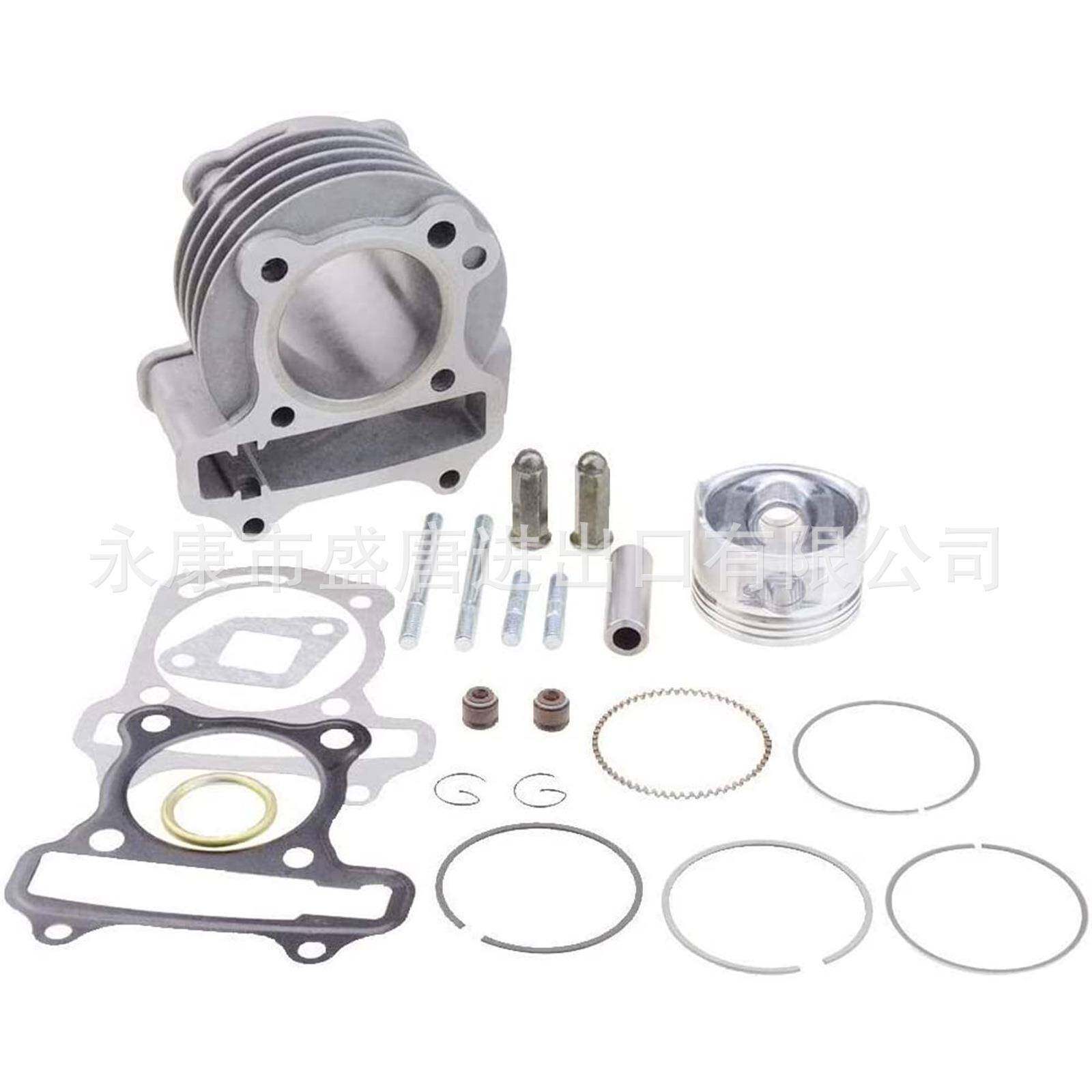 GOOFIT 47mm大口径气缸套件适配GY6 80cc 139QMB ATV踏板车卡丁车