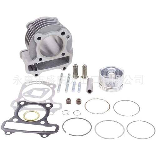 GOOFIT 47mm大口径气缸套件适配GY6 80cc 139QMB ATV踏板车卡丁车