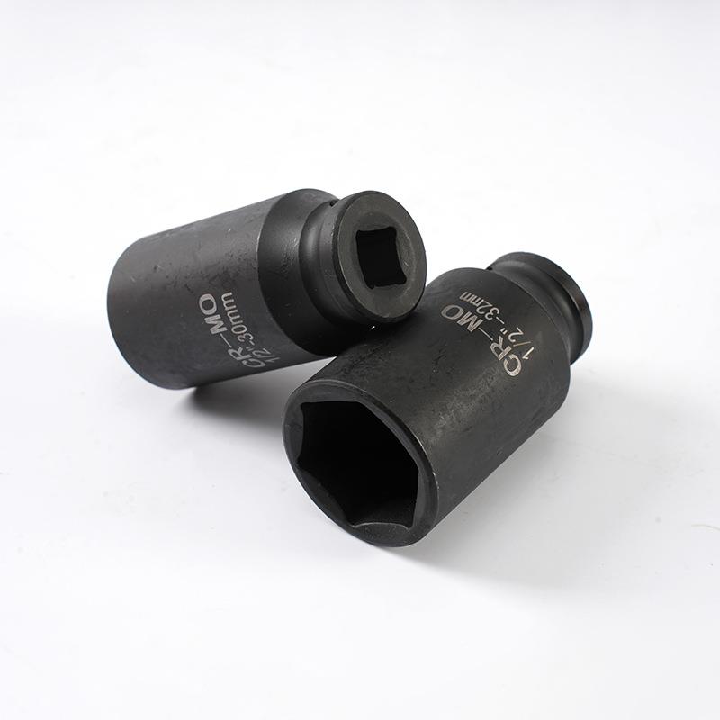 长1/2气动加风炮套筒35件套小风炮套筒修角六套筒MHH维套装